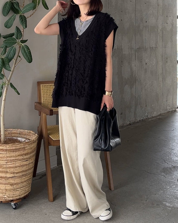 【夏も大活躍！フリンジベストが大人気💓】