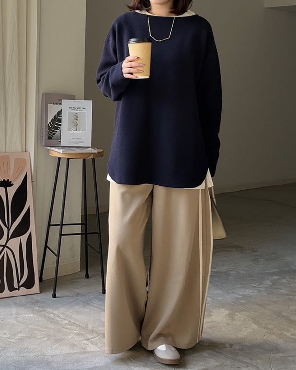 【イマドキ💓Track Wide Pants Code】