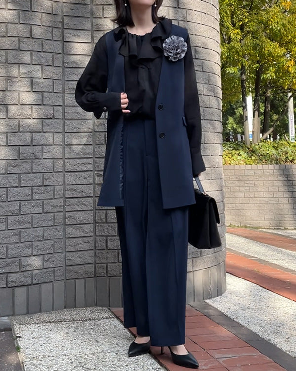 【今っぽく決まる、フォーマルセットアップ。】