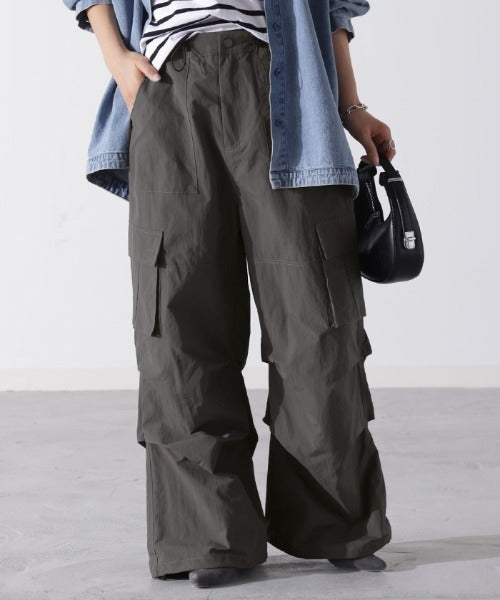 楽天市場】goa(ゴア) サイズ:F Parachute Cargo Pants リネン混
