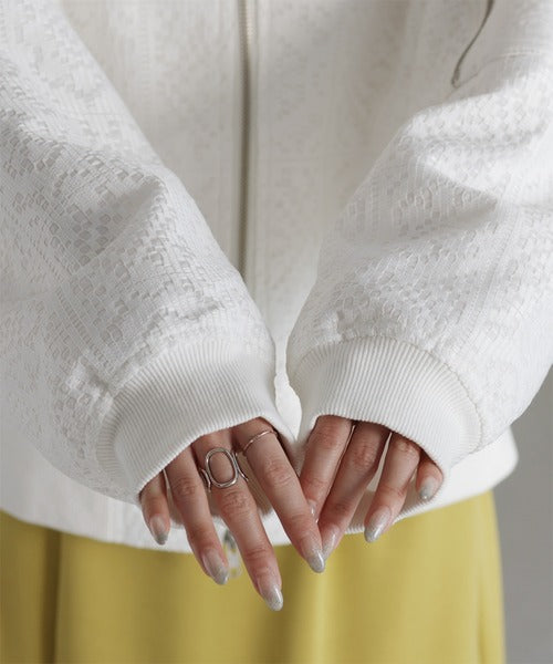 MARY QUANT - - #ビジューデイジーファーBIGパーカブルゾン