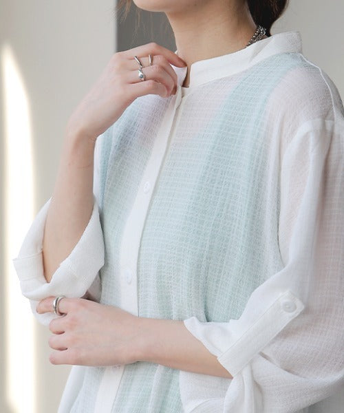 シャツ ロングシャツ 大きいサイズ カーディガン シースルー レディース ワンピース 花柄 シフォン HS z505 春 hhh-le シャツ ロングシャツ 大きいサイズ カーディガン シースルー