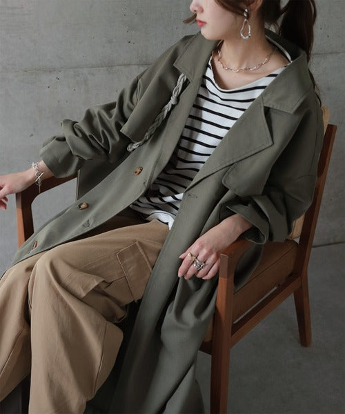 トレンチコート レディース ショート 3way セパレート ロング