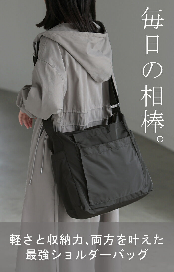 ショルダーバッグ ポケット レディース バッグ 斜めがけ ミリタリー