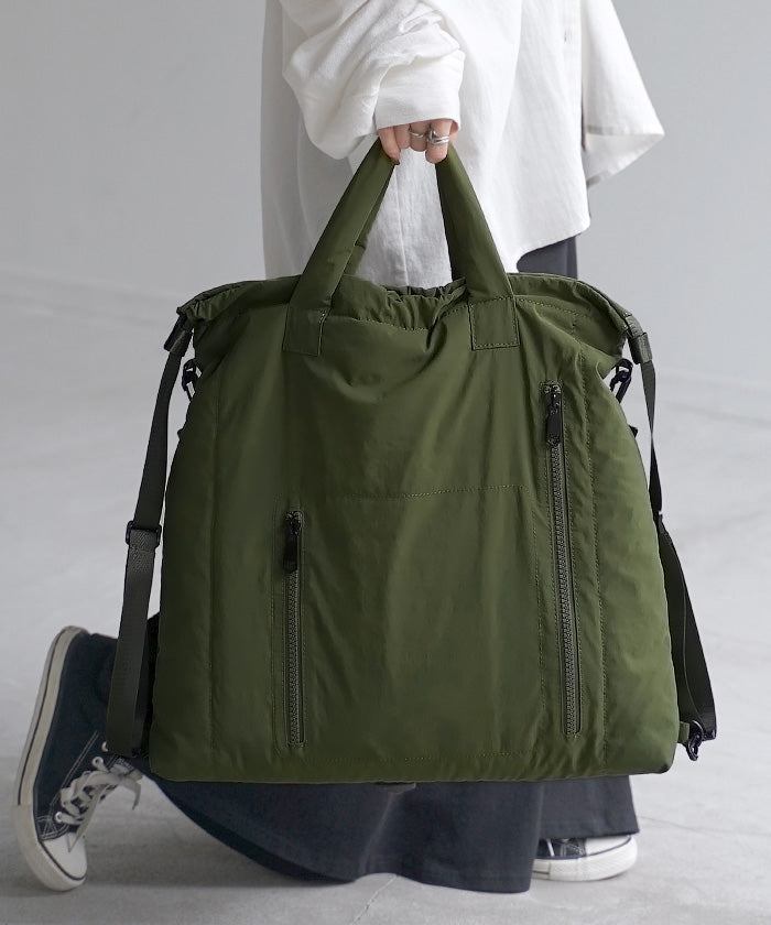 バッグ HARATAKE 3way Nylon BAG バッグ 3way リュック ショルダー トート 大容量 男女兼用