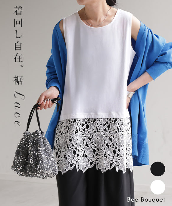 ヒップまで隠す万能タンク