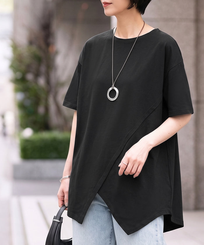 変形 Tシャツ「360度抜かりない変形シルエット」 レディース