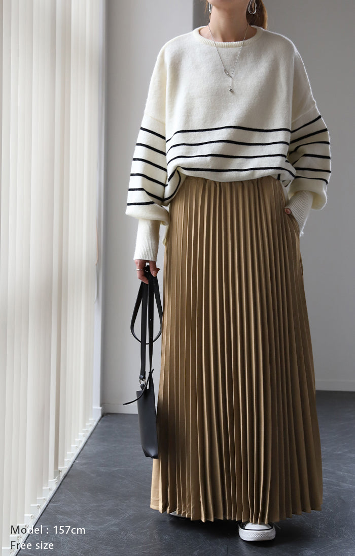 洗える 『 美シルエットキープ 』 プリーツ スカート レディース