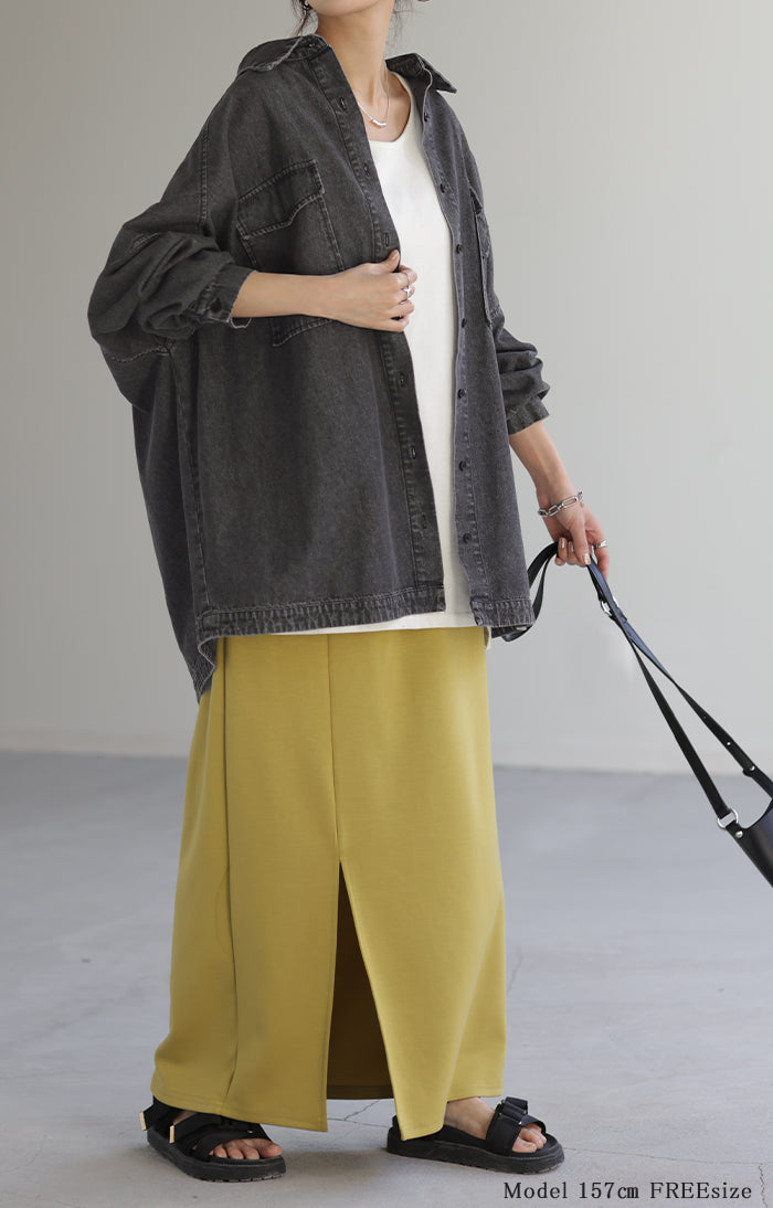 シャツ ≦ Gジャン 未満「 絶 対 理 想 」 デニムシャツ オーバー