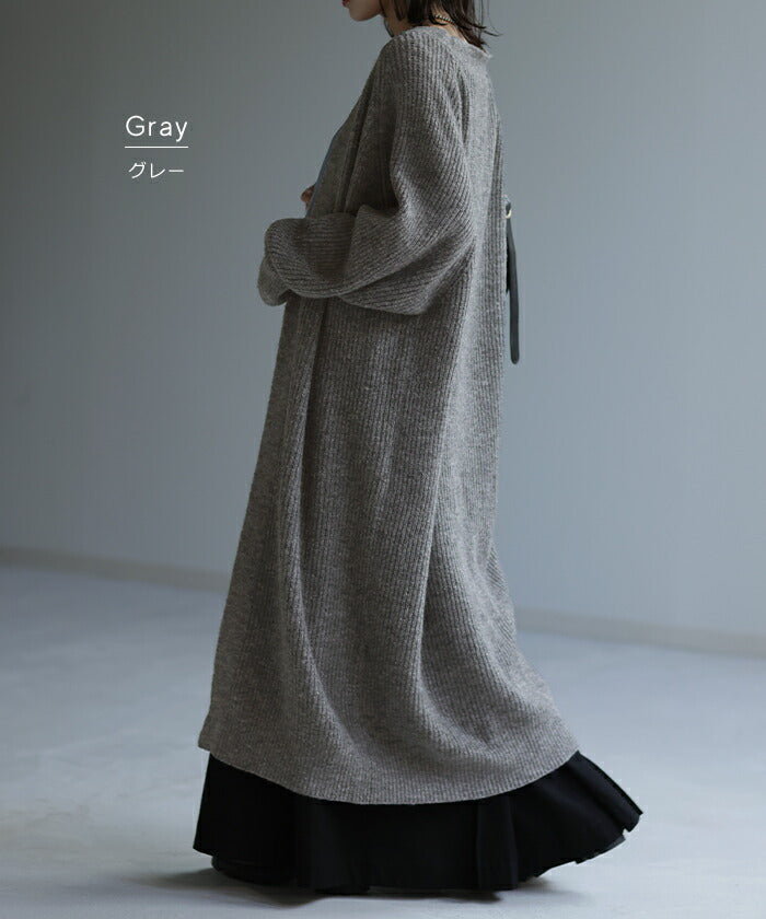 Ground Y／ロングカーディガン 美品/ Ground Y グラウンドワイ GV-T19-100 ドルマンスリーブ ロング