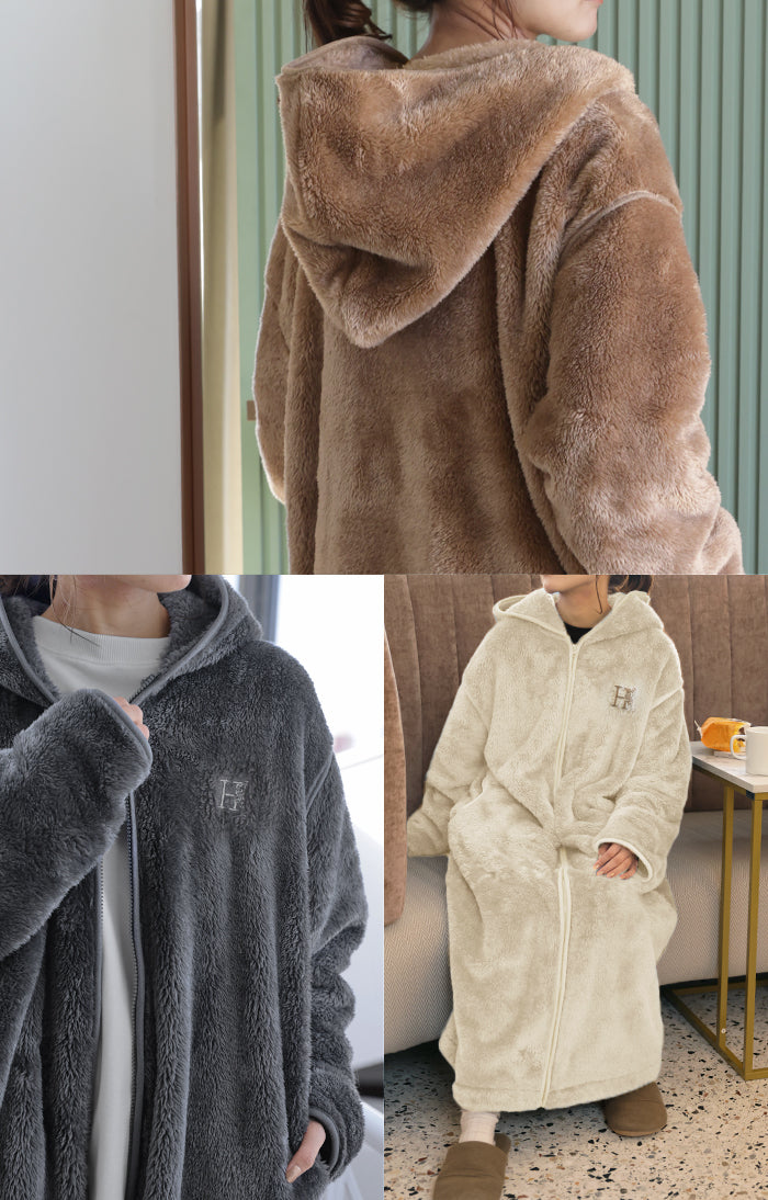 ルームウェア・パジャマ Myu 包まれ “ ふわっ 着る毛布 ” ルームウエア パジャマ 部屋着 ボア