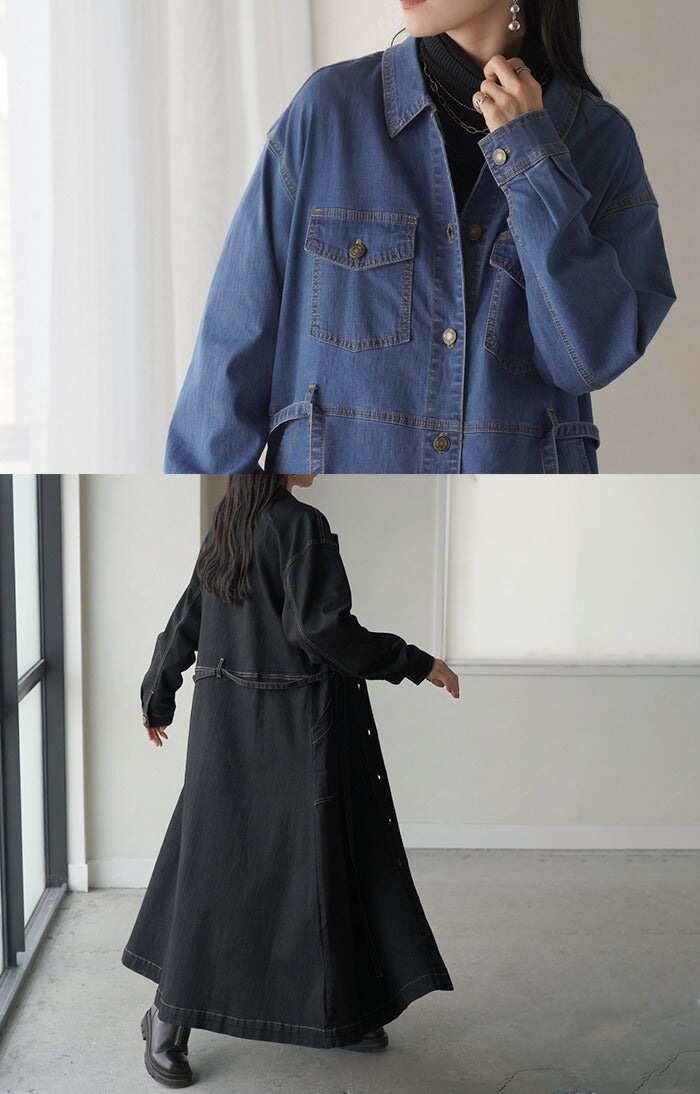 専用です 楽天市場】ワンピース デニム シャツ ワンピ ロング ロングワンピース