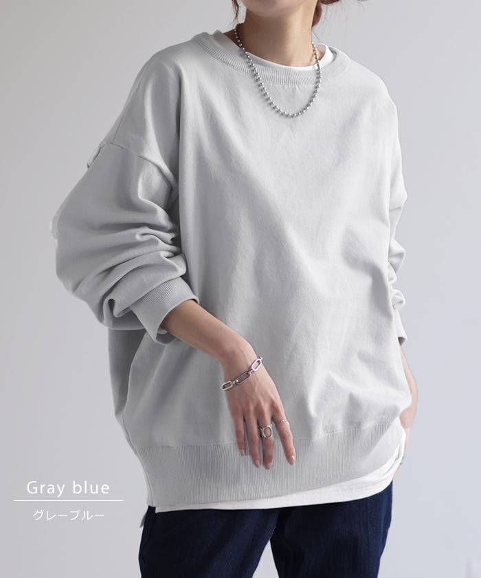 ニット 軽量 スポンジニット レディース プルオーバー セーター