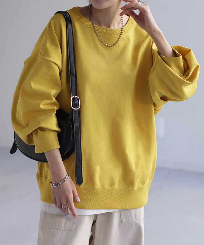 ニット 軽量 スポンジニット レディース プルオーバー セーター