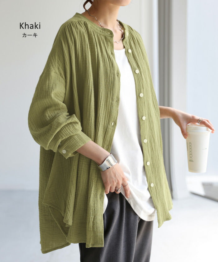 ⭐OHGA フルーツ長袖ブラウス⭐ OHGA オーガ FRUIT フルーツ ブラック OHGA オオガ FRUIT フルーツ