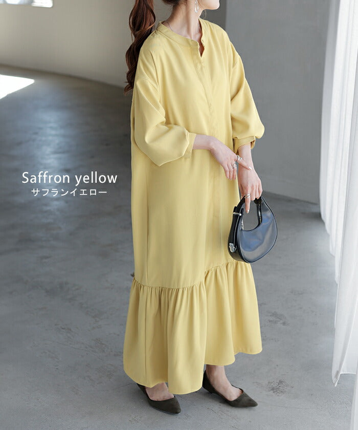 ワンピース レディース ロング シャツワンピース シャツ ロング