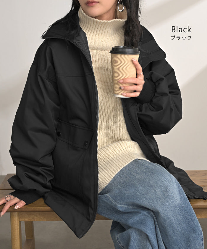 アウター ジャケット 中綿 ミリタリー レディース ロング コート