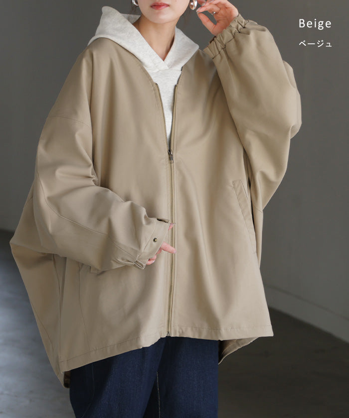 ジャケット ロング ドルマン レディース アウター トップス オーバー