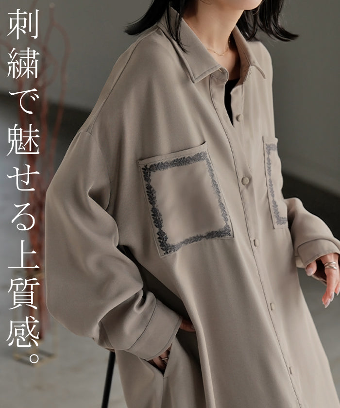 ワンピース シャツ 長袖 シャツワンピース シャツワンピ レディース