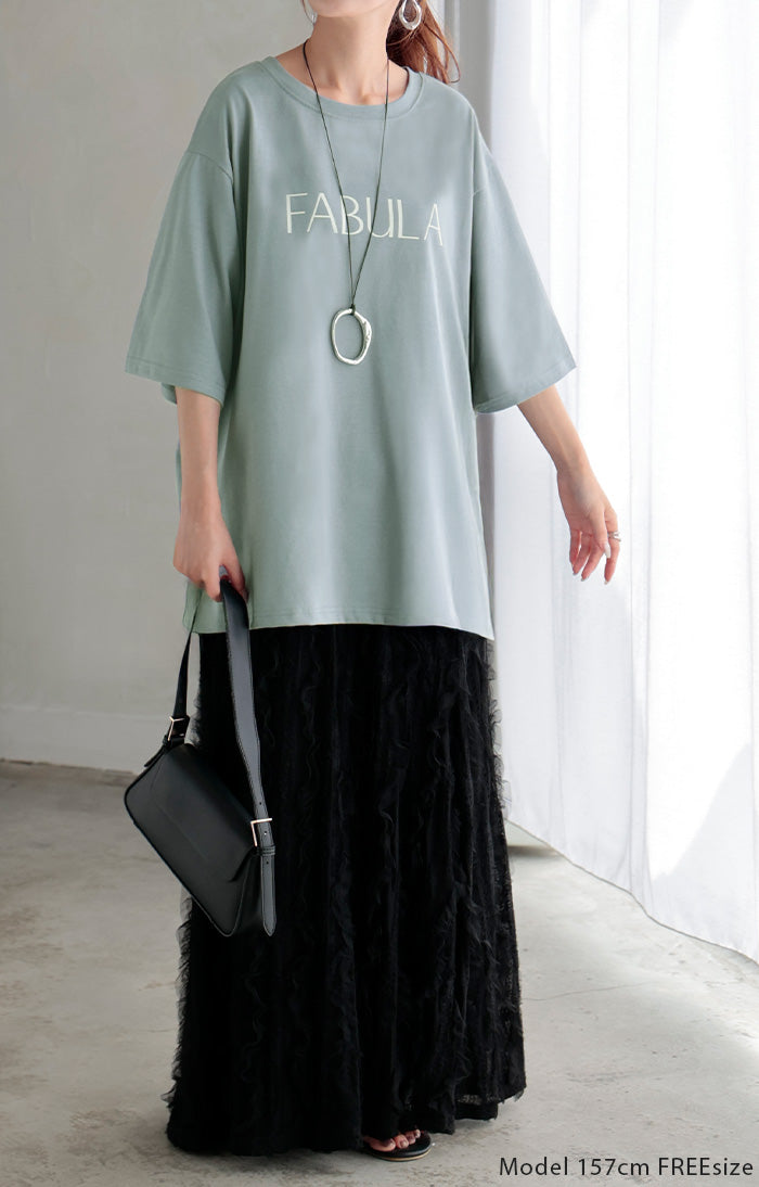 Tシャツ ロゴ 接触冷感 UVカット トップス レディース 半袖 プリント