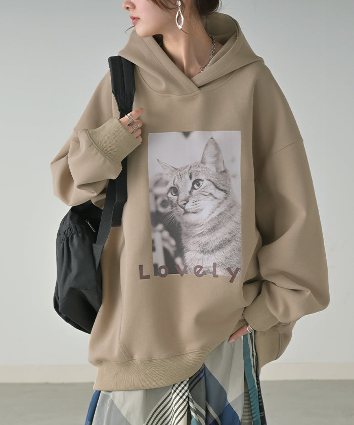 ○MUAHMUAH○ WAPPEN STICKER HOOD ZIPUP 5色 フーディ ダボっと