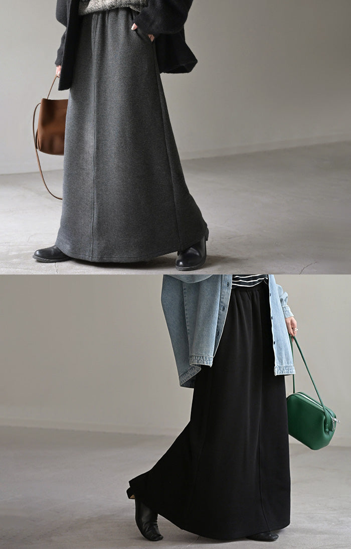 ★新品・未使用★ ELLE 春冬スカート（裏地付）w63×42 & w66×42 2025AW新作 スカート 