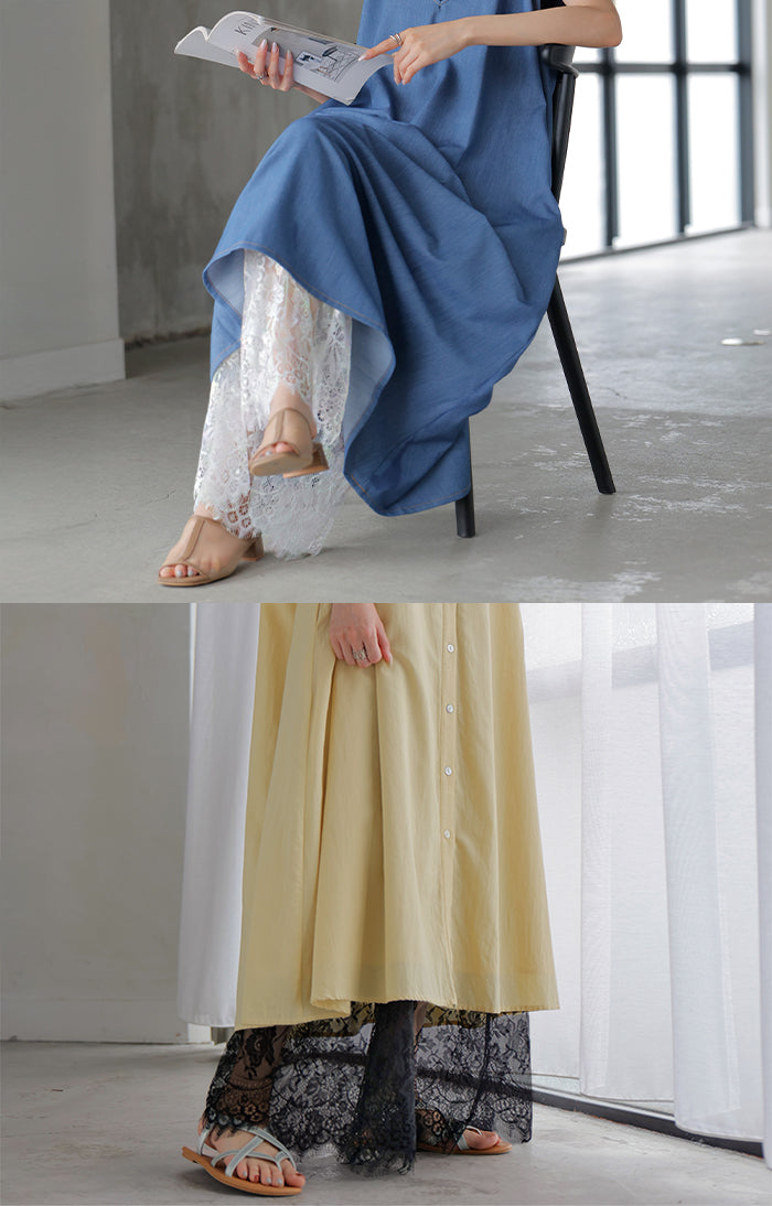 パンツ little ribbon ワイドパンツ レディース : ZOZOTOWN