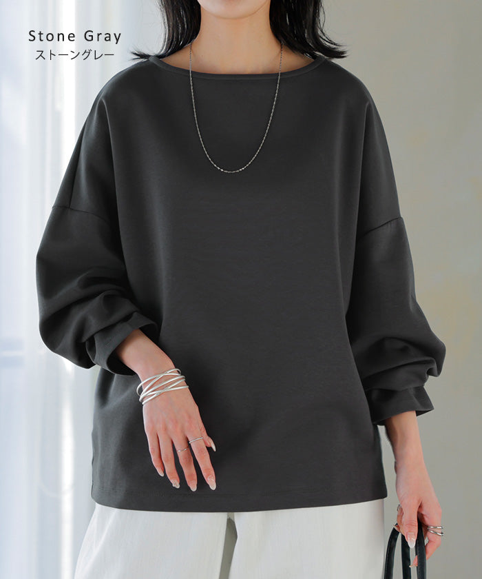 ロンT 選べる ネック ポンチ レディース トップス 長袖 Tシャツ
