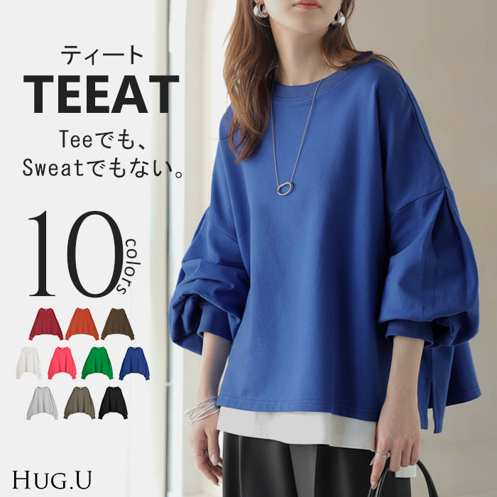 2026SS新作 トップス 「Tシャツ以上スウェット未満」ロンT スウェット 