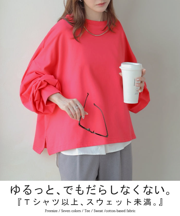 2026SS新作 トップス 「Tシャツ以上スウェット未満」□一部5月中旬入荷