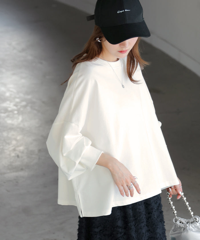 2026SS新作 トップス 「Tシャツ以上スウェット未満」ロンT スウェット 