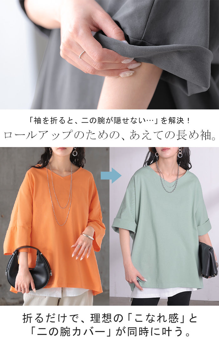 2026SS新作 Tシャツ 「 汗ジミ軽減 」 綿100 レディース □一部7月中旬