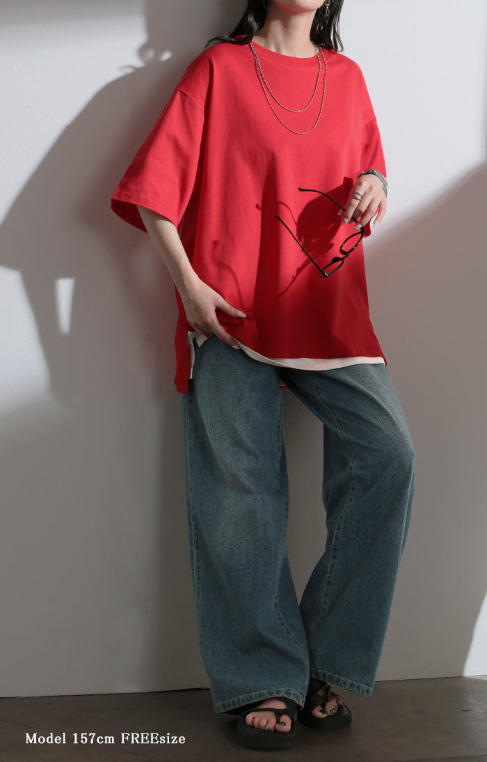 h*u様 新品　エルメス　チュニックTシャツ　ロング 2026SS新作 Tシャツ 「 汗ジミ 軽減 」 レディース □6月下旬入荷