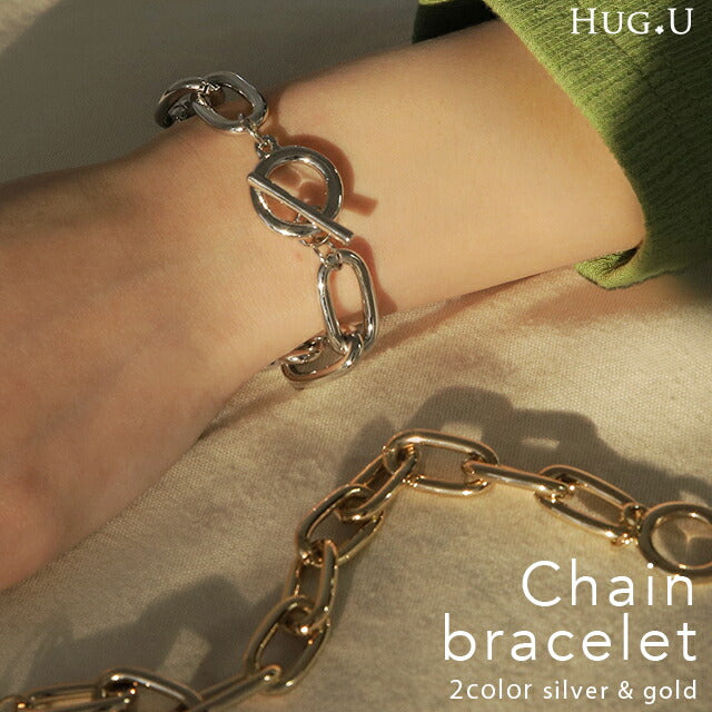 超美品　ルイ チェーンブレスレット □ルイヴィトン□ モノグラム チェーンブレスレット シルバー