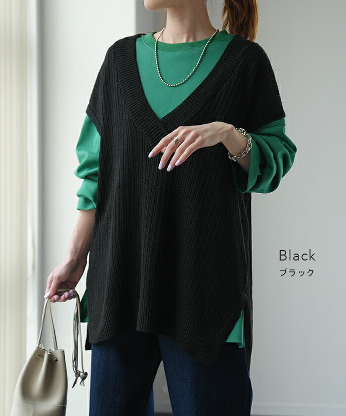 新品正規品【TFW49/L】ニットベスト　高ストレッチ　UVカット 新品正規品【TFW49/L】ニットベスト 高ストレッチ UVカット 新品