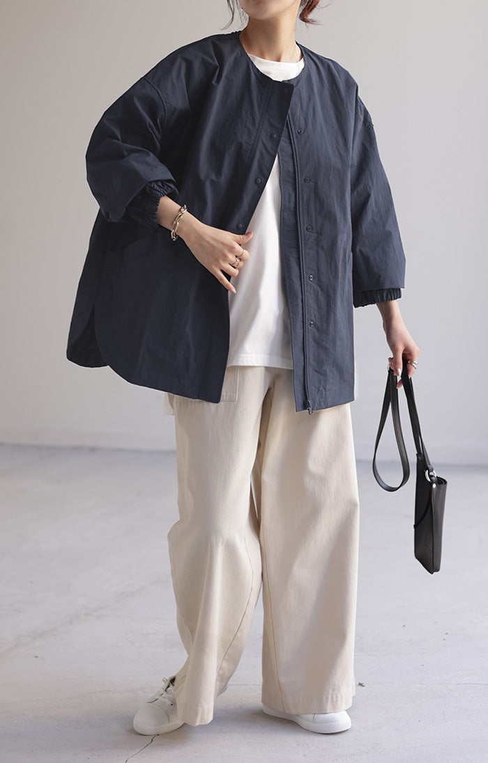 値下げ☆Sneeuw エンボスナイロンブルゾン 2019AW ジャケット