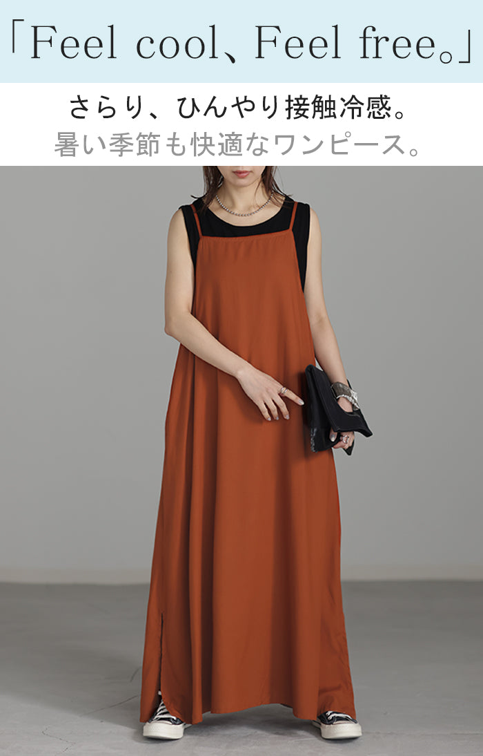 GIRL DRESS FOR NOW ワンピース きれいめ キャミワンピース
