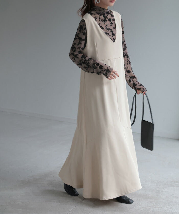 未使用タグ付き★me イッセイミヤケ　スカート　レイヤード　インナー　シースルー 未使用タグ付き☆me イッセイミヤケ スカート レイヤード