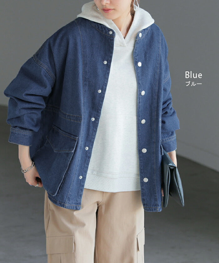 Gジャン ビッグ オーバーサイズ デニム アウター デニムジャケット