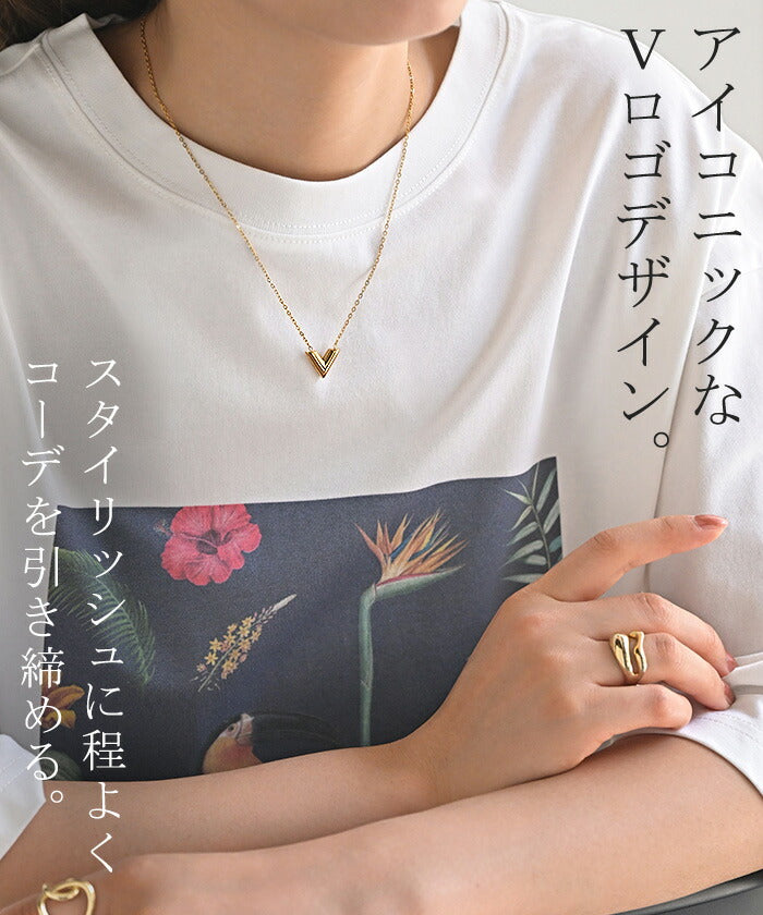 GOLDEN】 JUNG KOOK シルバーリング チェーンネックレス BTS JungKook