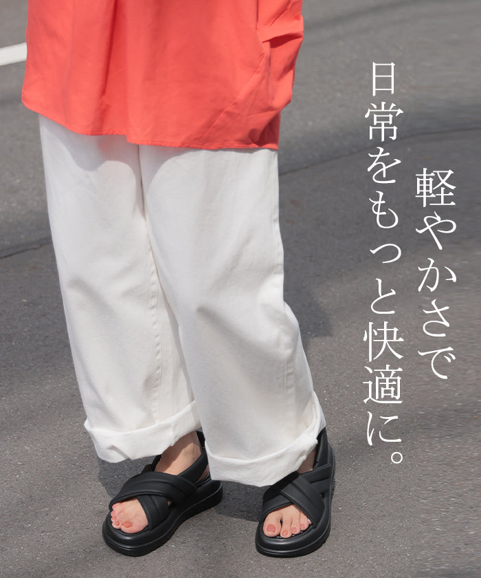 23.0cm ～ 24.5cm サンダル 厚底 シューズ □5月上旬入荷 靴