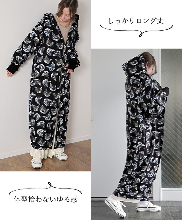 パーカー レディース ロングパーカー ジップアップパーカー パーカー