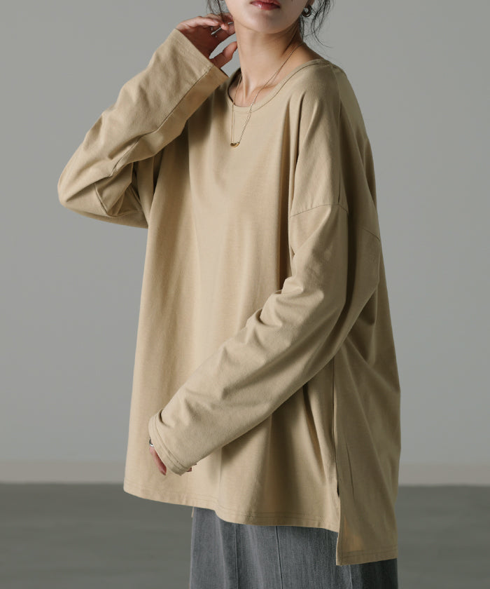 tシャツ cat ribbonレイヤードロンT レディース Riberry tシャツ めがねキツネ胸刺繍ロンT レディース