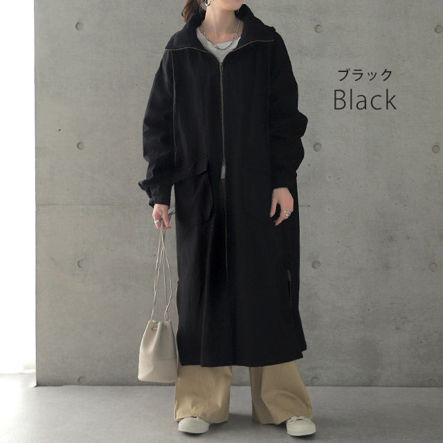 ☆江口のりこさん着用 「小顔襟」すっぽりオーバーシルエット アウター
