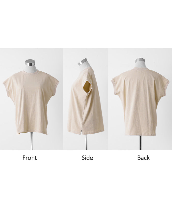 大注目「 モックネック 」華奢見せTシャツ レディース 20代 30代
