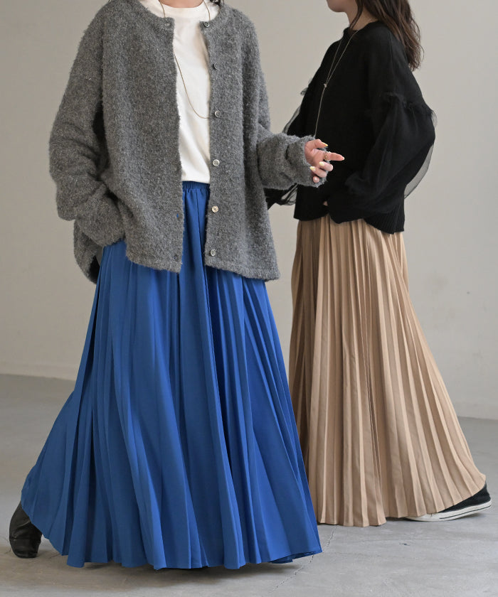 スカート 『 選べるプリーツ＆着丈 』 プリーツ プリーツスカート A