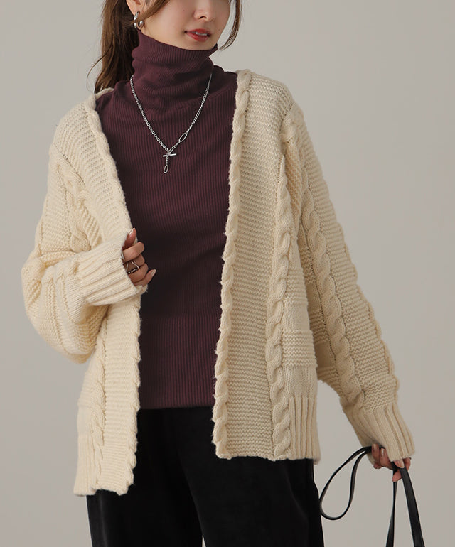 素 肌 感 」ニット リブ タートル タートルニット 下着 インナー