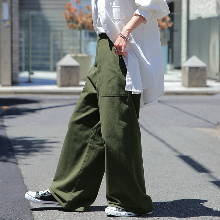 Psicom WN'W PANTS | バックサテン加工済みベイカーパンツ