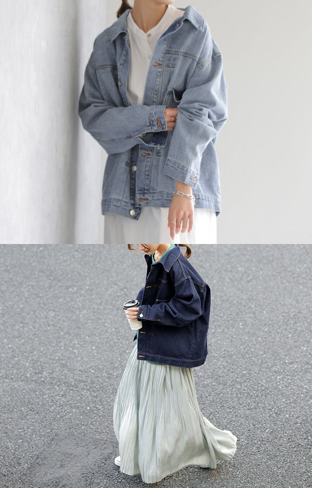 Gジャン 「こなれて見えるサイジング」 オーバーサイズ アウター